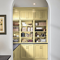 yellow-kitchen-cabinets