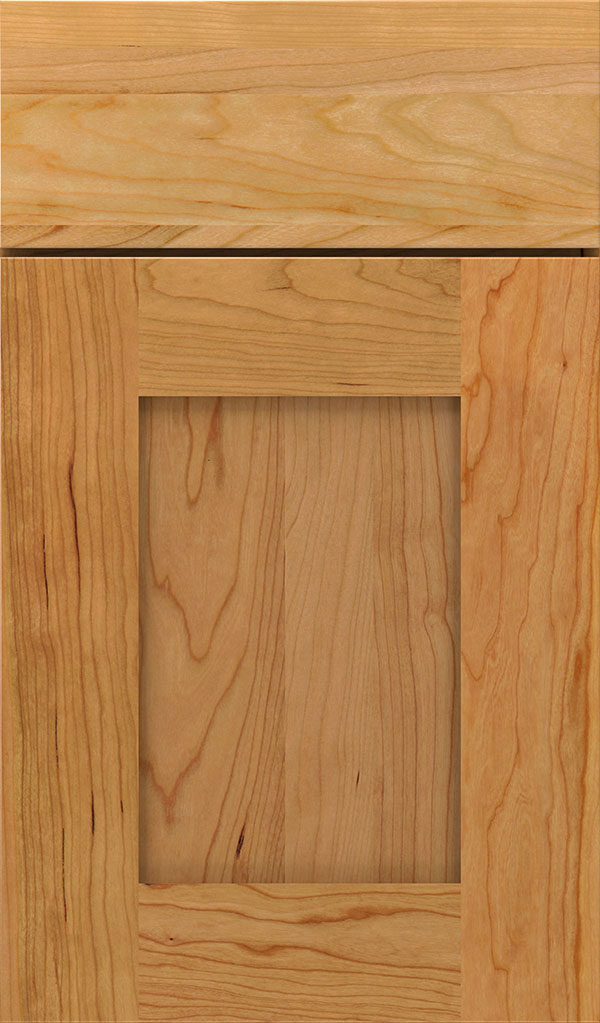 artisan cherry shaker cabinet door in natural