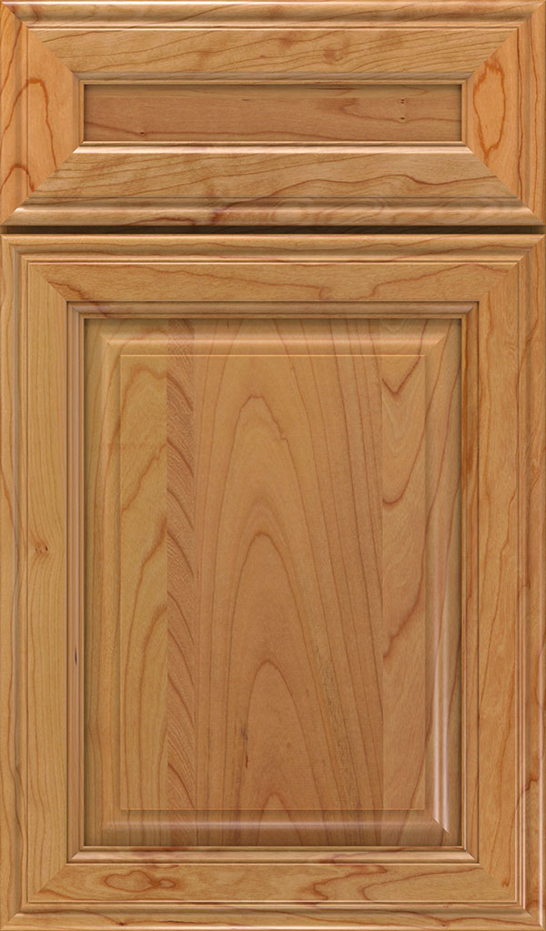 galleria 5-piece cherry raised panel cabinet door in natural