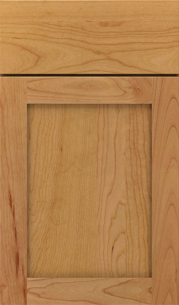 harmony cherry shaker cabinet door in natural