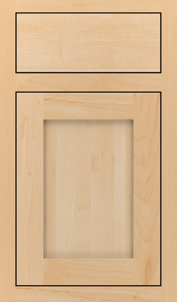 Harmony Maple Inset Cabinet Door in Natural