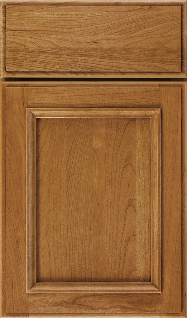haskins cherry recessed panel cabinet door in natural coffee