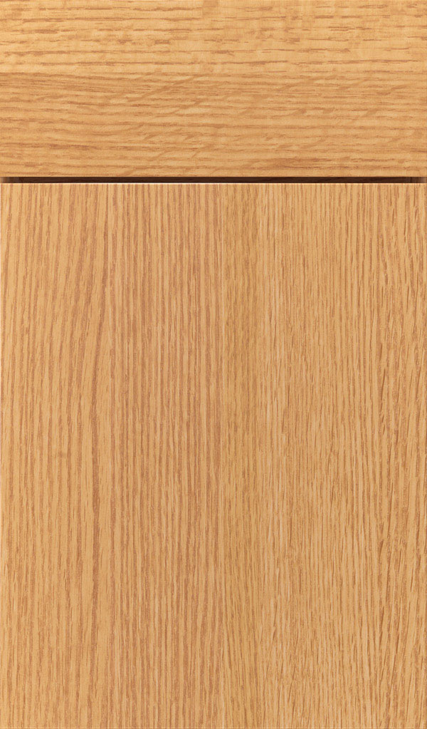 marquis quartersawn oak slab cabinet door in natural