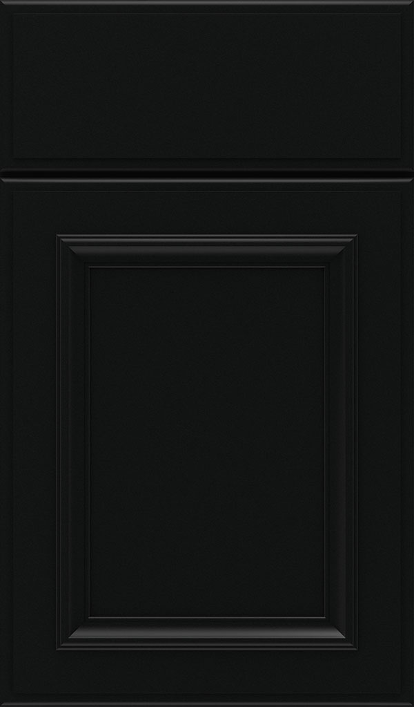 Yardley Maple Raised Panel Cabinet Door in Jet